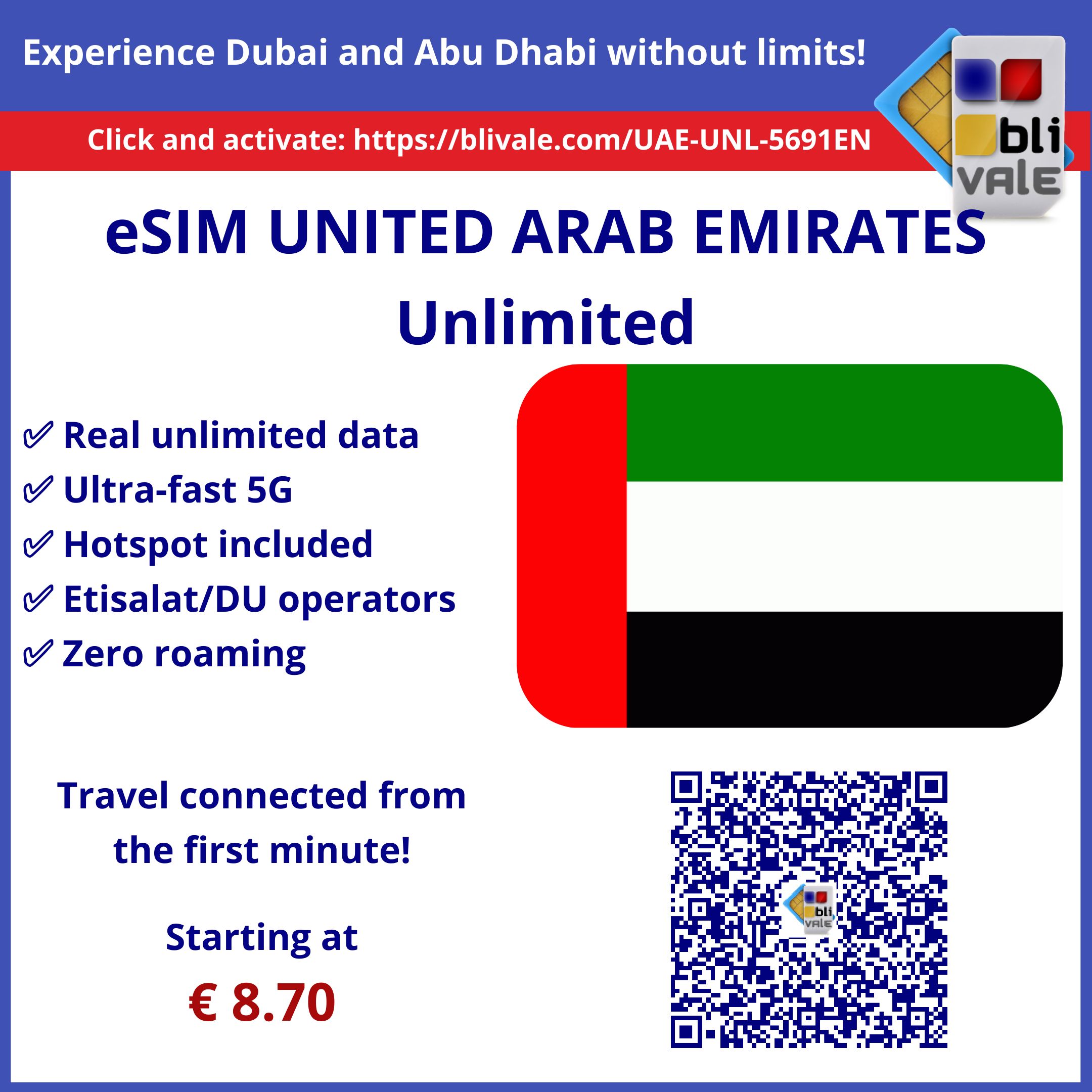 blivale_image_en_eSIM for UNITED ARAB EMIRATES Unlimited_800x800 Connected Without Borders: The Ultimate Guide to Digital Travel - Results from #60